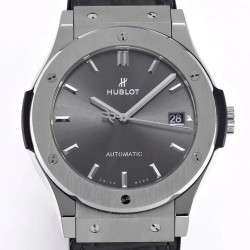 Hublot-Classic Fusion Bang 45mm TI/LE/RU Grey WWF A2892 Mod