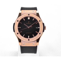 Hublot-Classic Fusion Bang 45mm RG/LE/RU Black WWF A2892 Mod