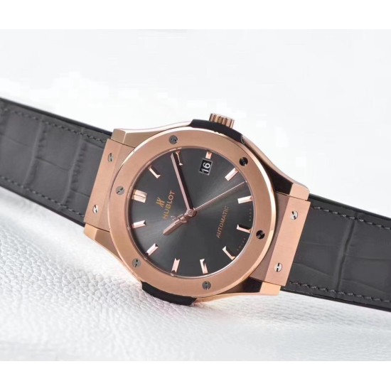 Hublot-Classic Fusion Bang 45mm RG/LE/RU Grey WWF A2892 Mod