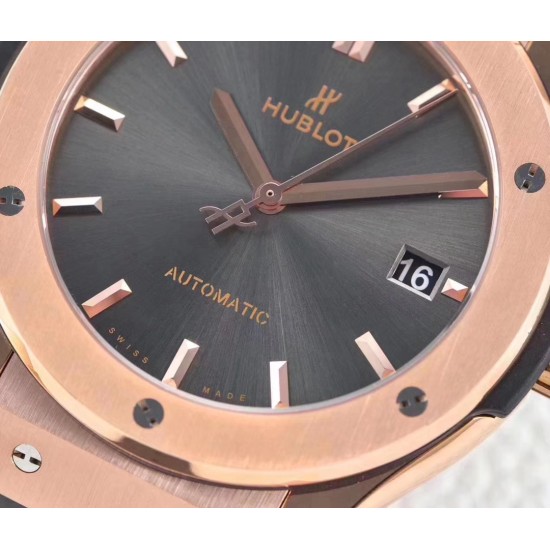 Hublot-Classic Fusion Bang 45mm RG/LE/RU Grey WWF A2892 Mod