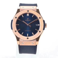 Hublot-Classic Fusion Bang 45mm RG/LE/RU Blue WWF A2892 Mod