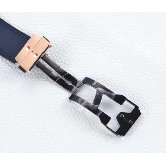 Hublot-Classic Fusion Bang 45mm RG/LE/RU Blue WWF A2892 Mod