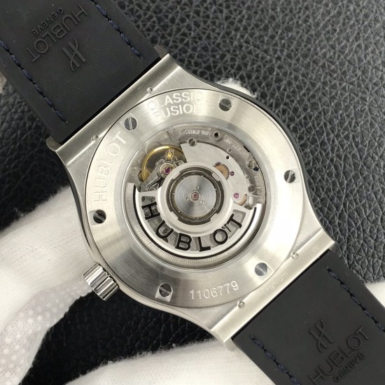 Hublot-Classic Fusion Bang 45mm TI/LE/RU Black WWF A2892 Mod