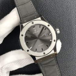 Hublot-Classic Fusion Bang 45mm TI/LE/RU Grey WWF A2892 Mod