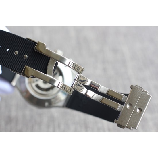 Hublot-Classic Fusion 43mm Diamonds SS/RU Skeleton TAF HUB1143