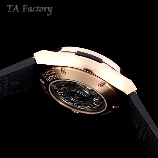 Hublot-Classic Fusion 45mm Diamonds RG/RU Diams Dial TAF HUB 1143