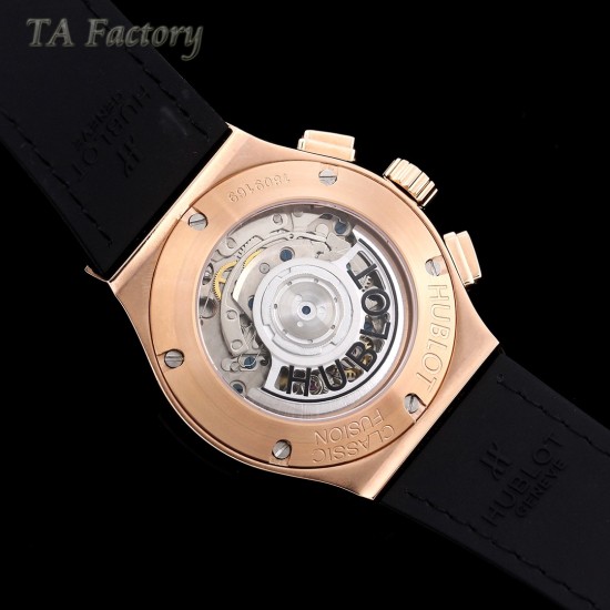 Hublot-Classic Fusion 45mm Diamonds RG/RU Diams Dial TAF HUB 1143