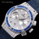 Hublot-Classic Fusion 45mm Diamonds SS/RU Diams Dial TAF HUB 1143