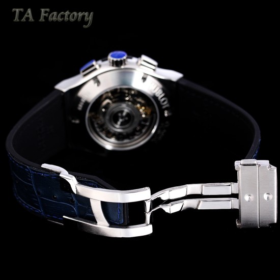 Hublot-Classic Fusion 45mm Diamonds SS/RU Diams Dial TAF HUB 1143