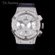 Hublot-Classic Fusion 45mm Diamonds SS/RU Diams Dial TAF HUB 1143