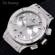 Hublot-Classic Fusion 45mm Diamonds SS/RU Diams Dial TAF HUB 1143