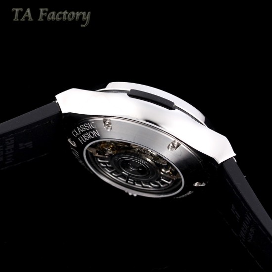 Hublot-Classic Fusion 45mm Diamonds SS/RU Diams Dial TAF HUB 1143