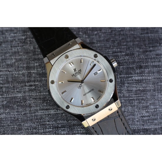 Hublot-Classic Fusion Bang 45mm PVD/LE Silver  TAF MY9015 Mod