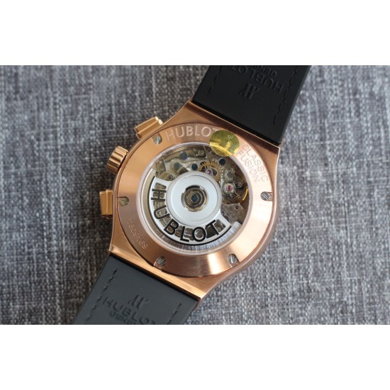 Hublot-Classic Fusion 45mm Diamonds RG/RU Diams Dial TAF HUB 1143