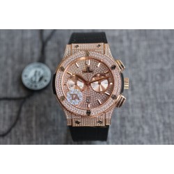 Hublot-Classic Fusion 45mm Diamonds RG/RU Diams Dial TAF HUB 1143