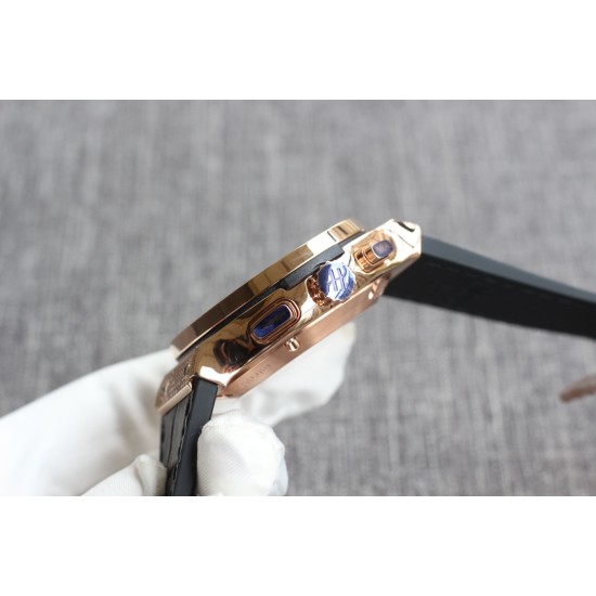 Hublot-Classic Fusion 45mm Diamonds RG/RU Diams Dial TAF HUB 1143