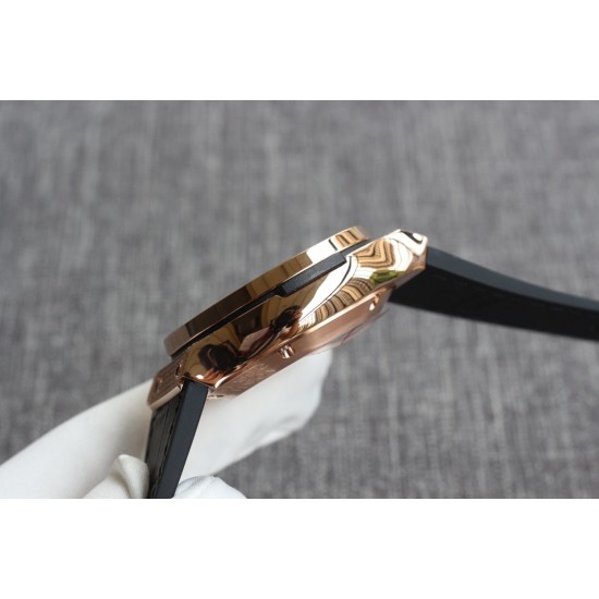 Hublot-Classic Fusion 45mm Diamonds RG/RU Diams Dial TAF HUB 1143