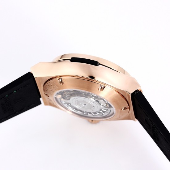 Fusion Bang 43mm Chrono RG/LE Green TAF A7750 Secs @ 3