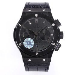 Fusion Bang 43mm Chrono PVD/LE Black TAF A7750 Secs @ 3