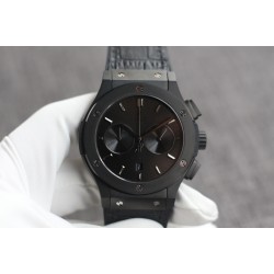 Fusion Bang 43mm Chrono PVD/LE Black TAF A7750 Secs @ 3