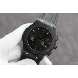 Fusion Bang 43mm Chrono PVD/LE Black TAF A7750 Secs @ 3