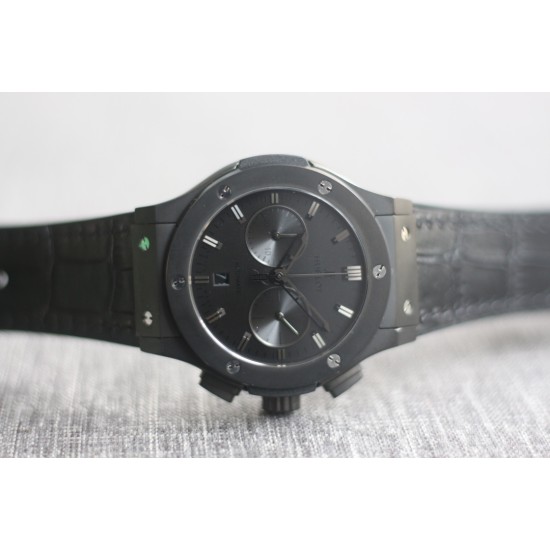 Fusion Bang 43mm Chrono PVD/LE Black TAF A7750 Secs @ 3