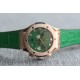 Hublot-Classic Fusion Bang 43mm Chrono RG/LE Green TAF A7750 Secs @ 3