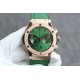 Hublot-Classic Fusion Bang 43mm Chrono RG/LE Green TAF A7750 Secs @ 3