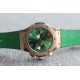 Hublot-Classic Fusion Bang 43mm Chrono RG/LE Green TAF A7750 Secs @ 3