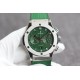 Hublot -Hublot-Classic Fusion Bang 43mm Chrono SS/LE Green TAF A7750 Secs @ 3