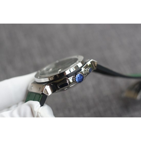 Hublot -Hublot-Classic Fusion Bang 43mm Chrono SS/LE Green TAF A7750 Secs @ 3