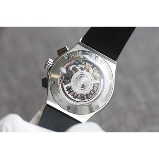 Hublot -Hublot-Classic Fusion Bang 43mm Chrono SS/LE Green TAF A7750 Secs @ 3