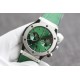Hublot -Hublot-Classic Fusion Bang 43mm Chrono SS/LE Green TAF A7750 Secs @ 3