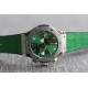 Hublot -Hublot-Classic Fusion Bang 43mm Chrono SS/LE Green TAF A7750 Secs @ 3