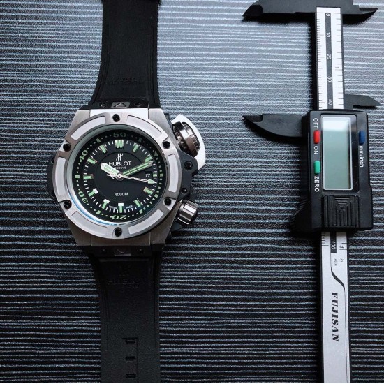 Hublot-King Power Diver OceanGraphic 732.NX.1127.RX 48mm TI/RU Green SJF HUB4160