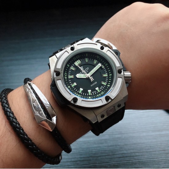Hublot-King Power Diver OceanGraphic 732.NX.1127.RX 48mm TI/RU Green SJF HUB4160
