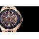 Hublot-King Power 703.OM.1138.NR.FMI11 48mm RG/Car/RU Black Dial V6F HUB4100