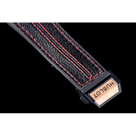 Hublot-King Power 703.OM.1138.NR.FMI11 48mm RG/Car/RU Black Dial V6F HUB4100