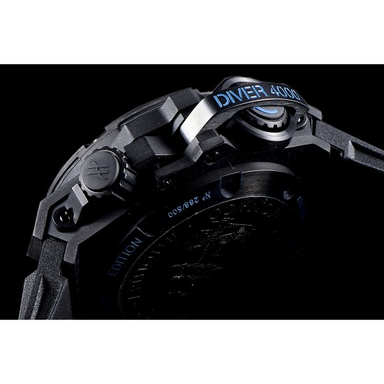 Hublot-King Power OceanGraphic 4000 CF/RU Blk/Blue V6F A7750