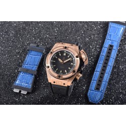 Hublot-King Power OceanGraphic 4000 RG/RU Blk/Green V6F A7750