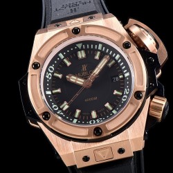 Hublot-King Power OceanGraphic 4000 RG/RU Blk/Green V6F A7750