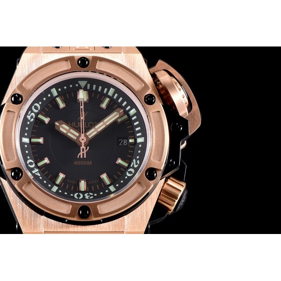 Hublot-King Power OceanGraphic 4000 RG/RU Blk/Green V6F A7750