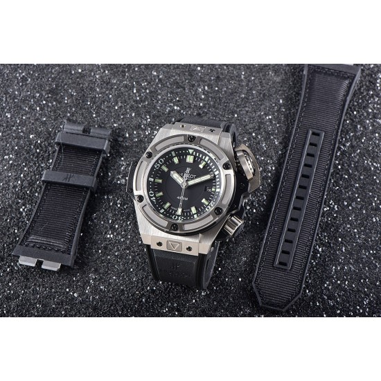 Hublot-King Power OceanGraphic 4000 TI/RU Blk/Green V6F A7750
