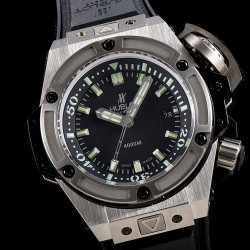 Hublot-King Power OceanGraphic 4000 TI/RU Blk/Green V6F A7750