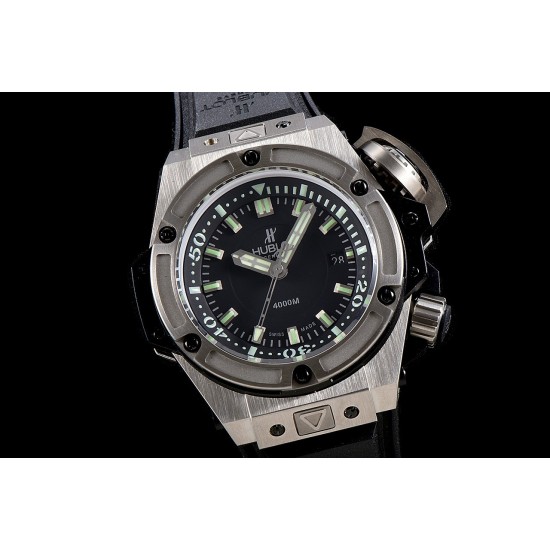 Hublot-King Power OceanGraphic 4000 TI/RU Blk/Green V6F A7750