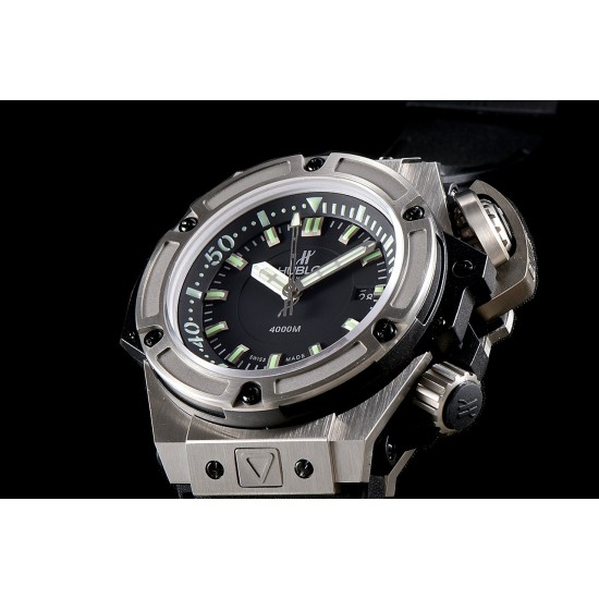 Hublot-King Power OceanGraphic 4000 TI/RU Blk/Green V6F A7750