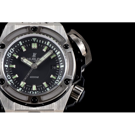 Hublot-King Power OceanGraphic 4000 TI/RU Blk/Green V6F A7750