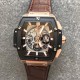 Spirit of Big Bang Chrono 45mm TI/LE Skeleton Dial BBF A7750 Mod