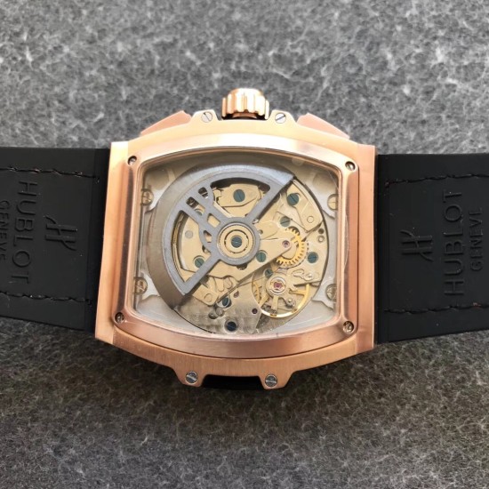 Spirit of Big Bang Chrono 45mm TI/LE Skeleton Dial BBF A7750 Mod