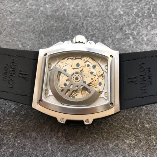 Spirit of Big Bang Chrono 45mm TI/LE Skeleton Dial BBF A7750 Mod